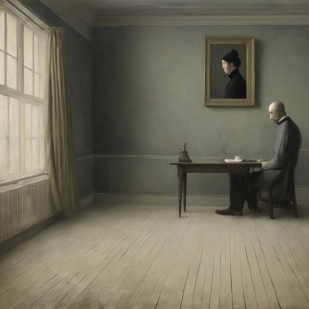 Η ζωή του Vilhelm Hammershøi: Παιδικά χρόνια μέχρι την καριέρα