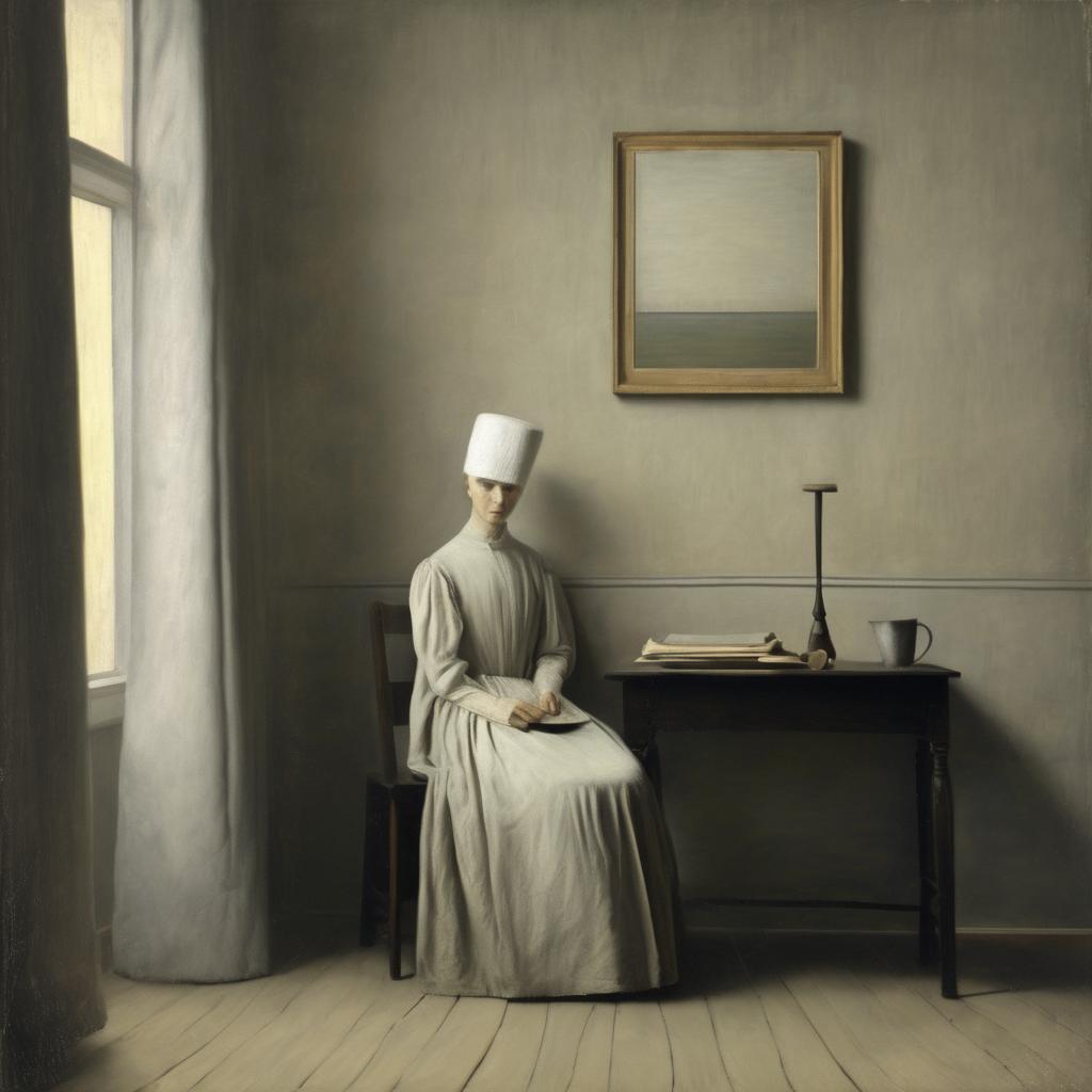 Ο ύφος και η τεχνική του Vilhelm Hammershøi: Η απλότητα στην λεπτομέρεια